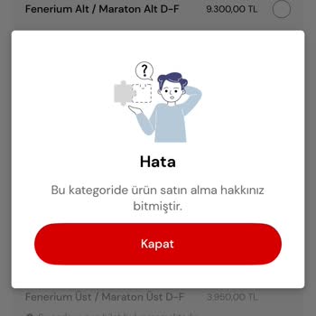 Passo Sitesindeki Hata Nedeniyle Fenerbahçe Maç Biletine Ulaşamama