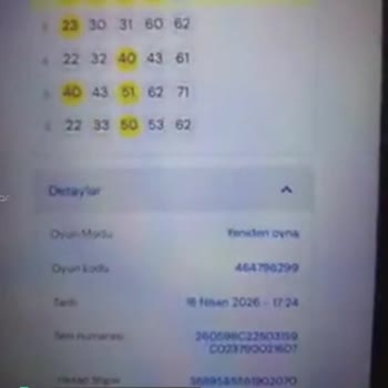 Milli Piyango 4.300 TL Kazandım 2.140 TL Yatmadı!
