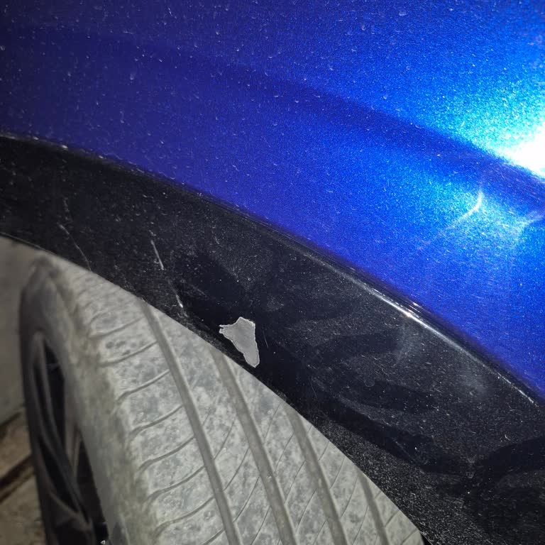 Renault Austral Sol Çamurlukta Boya Atması Ve Servis Tavrı