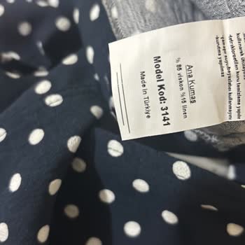 Sinem Kıvanç Butik Pamuk İddiası Yanıltıcı Cekette Gerçek Kumaş Viskoz