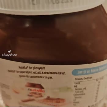 Nutella Çikolatada Garip Cisimler!