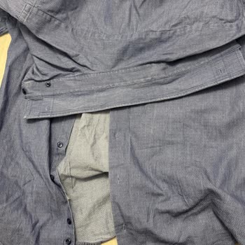 Denim Gömlekte İlk Yıkamada Renk Solması Ve Küçülme