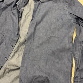 Denim Gömlekte İlk Yıkamada Renk Solması Ve Küçülme