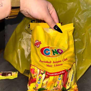 Cino Çikolata Patlak Ambalajlı Meyveli Bar Bozuk, Sağlık Açısından Riskli