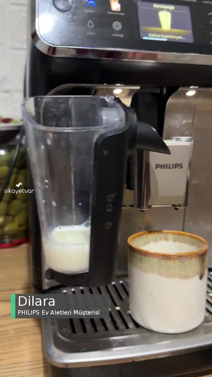 Philips Latte GO 5500 Süt Köpürtücü Sorunu videonun kapak resmi