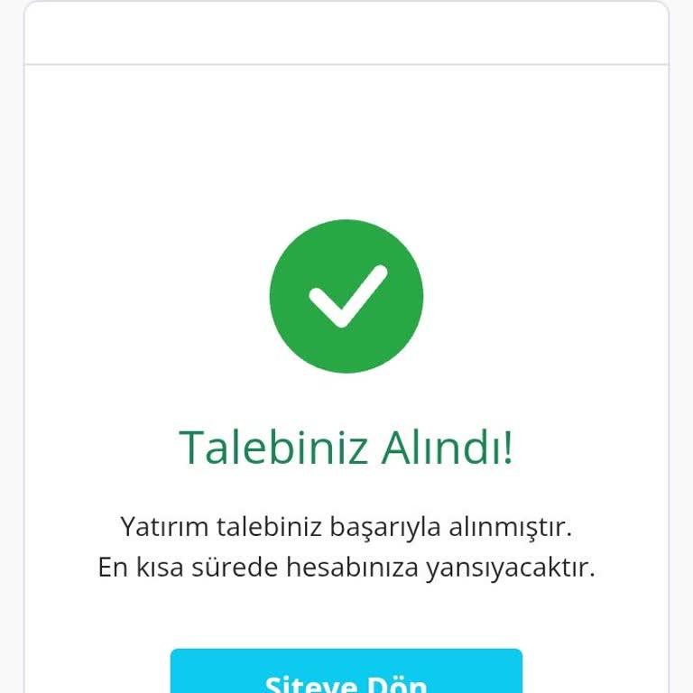 Hesabım Engellendi, 1000 TL Yatırımım Görünmüyor