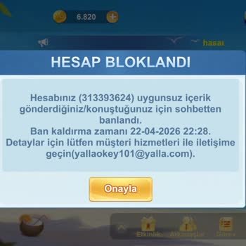 Kendi Fotoğrafımı Kullandığım İçin Uyarısız Blokajın Gözden Geçirilmesi