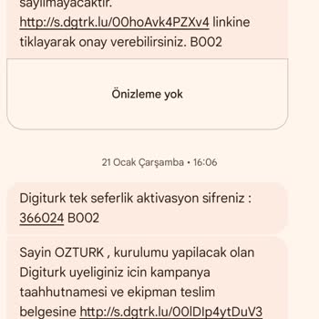 Digiturk Yanıltıcı Bilgilendirme ve Çift İnternet Faturası