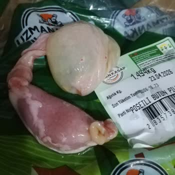 Tavuk Ürünün İçinde Balon Gibi Şişkin Parça Bulunması