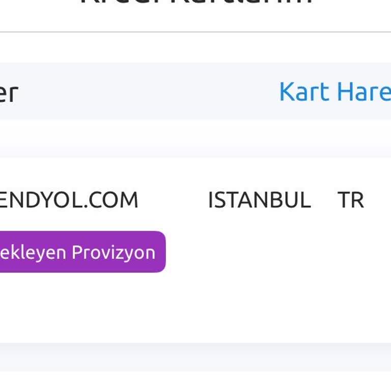 Yapı Kredi Kartımdan İzinsiz Trendyol Kesintileri