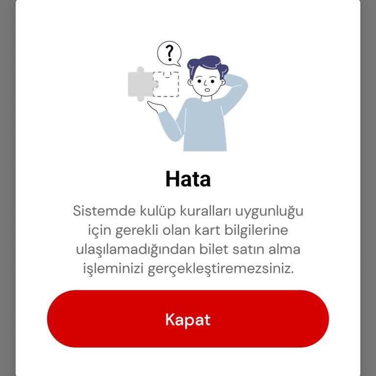 Passolig’te Bandırmaspor Ve Amed Maçına Bilet Alırken Kart Bulunamadığı Hatası