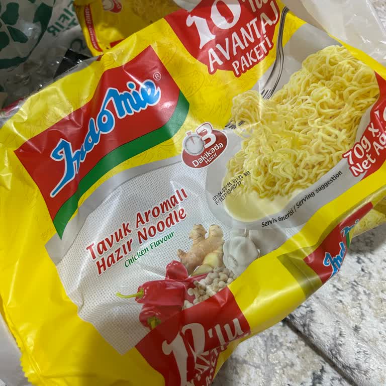 İndomie Noodle Paketinde Sos Eksikliği
