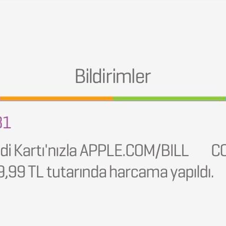 Enpara Kredi Kartımdan Yetkisiz Apple İşlemi İçin İade Ve Açıklama Talebi