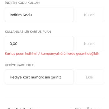 Mavi Kartuş Puanı Kullanılamıyor: Sistem Hatası