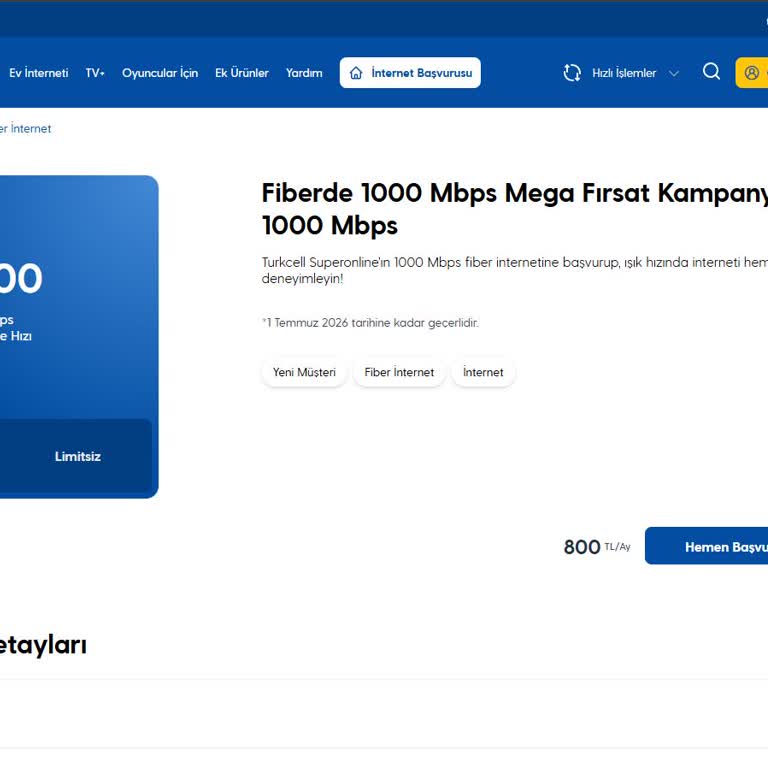 Fiber İnternet Yenileme Teklifindeki Aşırı Fiyat Artışına İndirim Talebi