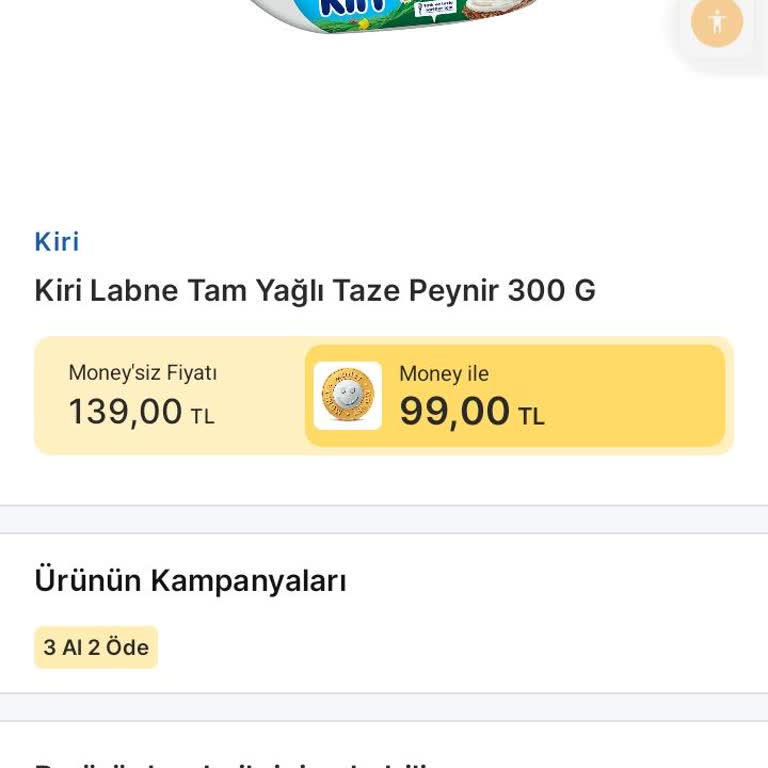 Migros Sanal Market’te Kiri Labne 3 Al 2 Öde Kampanyası Çalışmıyor
