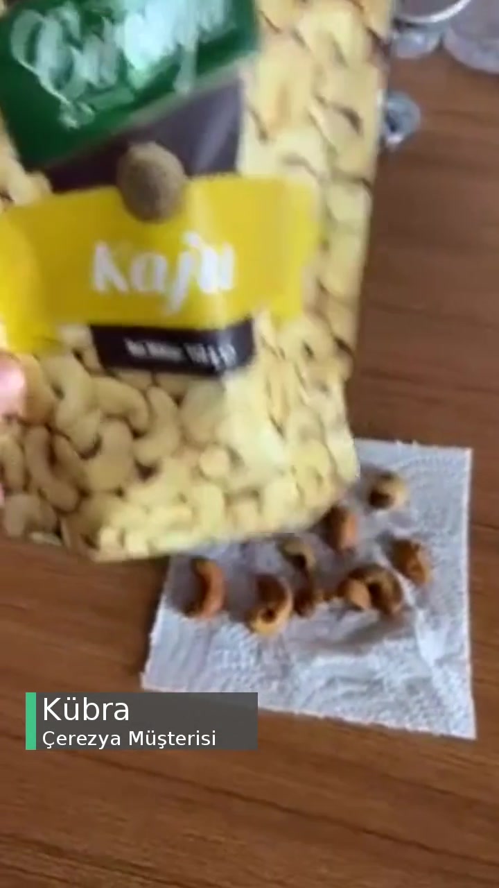 Çerezya Çürük Kaju Ve Tuzlayarak Kamufle Edilmiş! videonun kapak resmi