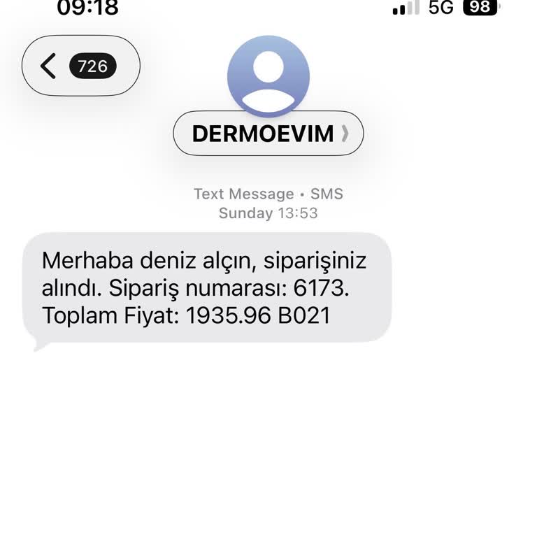 1.935,96 TL'lik Siparişim Kargoya Verilmedi Ve Cevapsız