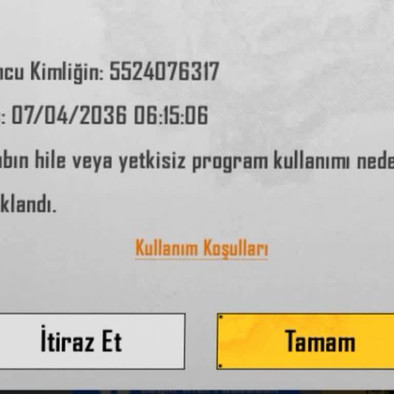 PUBG Mobile Hesabım Açılmadı Ve Destek Yanıt Vermedi