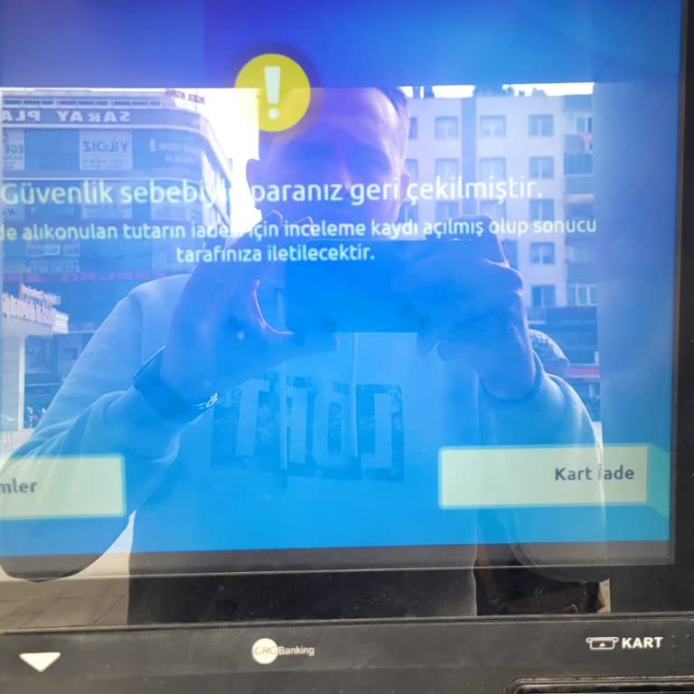 ATM Güvenlik Hatası Nedeniyle 50 Bin TL Hesaba Yatırılmadı