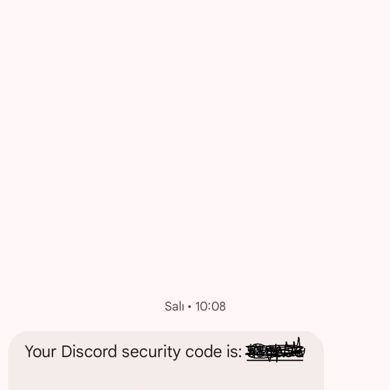 Telefon Numaramla Discord'ta İzinsiz Üyelik Açma Girişimi
