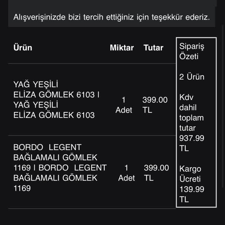 Siparişim Üç Gün Geç Kargoya Verilmedi Takip Bilgisi Yok