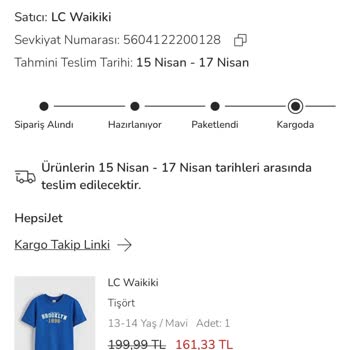 Hepsijet 5604122200128 Numaralı Kargonun Hareketsizliği ve Acil Teslim İsteği