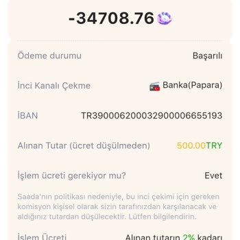 Saada - Live Group Voice Chat Ödemenin Yapılmaması