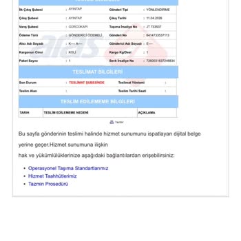 Aras Kargo Şubesinde Saygısız Davranış Ve Teslimat Gecikmesi