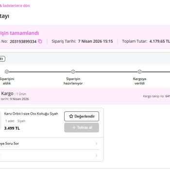 Satın Aldığım Oto Koltuğu Yerine Sadece Yükseltme Aparatı Gönderildi