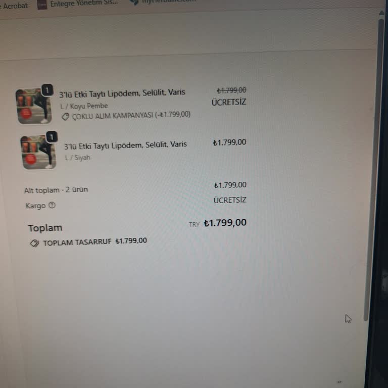 Tight Tonic Ürünlerim Hâlâ Kargoya Verilmedi