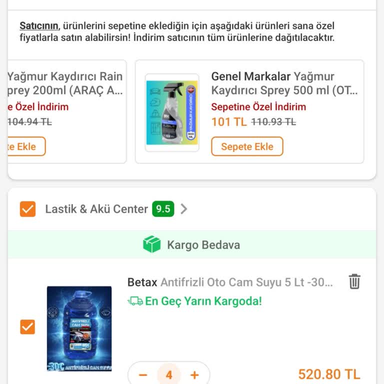 Antifrizli Cam Suyu Teslim Edilmedi, Zorunlu İade Ve Kupon Kullanılamaması