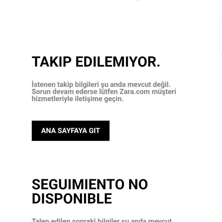 Zara Teslimatı Sürekli Erteleniyor Ve Bilgi Çelişkileri Yaşıyorum
