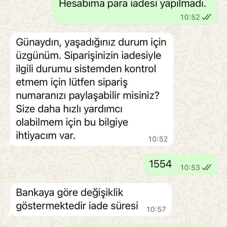 İade Maili Alındı, Para Hesaba Yansımıyor