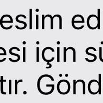 Kuryenin Yanıltıcı Adres Yok Beyanı Ürünümün İade Edilmesine Neden Oldu