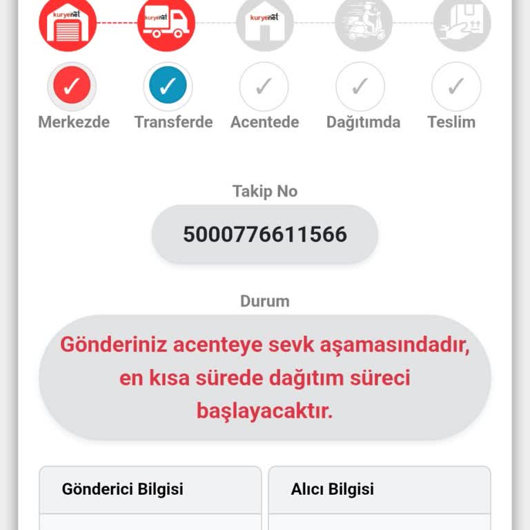 Kuryenet’ten Kart Gönderimindeki Kayıp Ve Gecikme