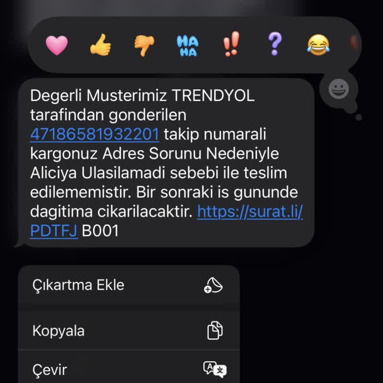 Sürat Kargo’da Adres Sorunu Ve Saygısız Personel Tutumu