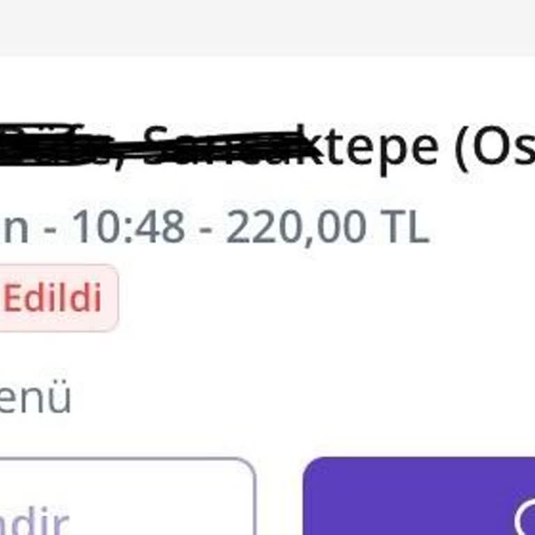 Kurye Siparişi İptal Etti, 220 TL İade Edilmedi