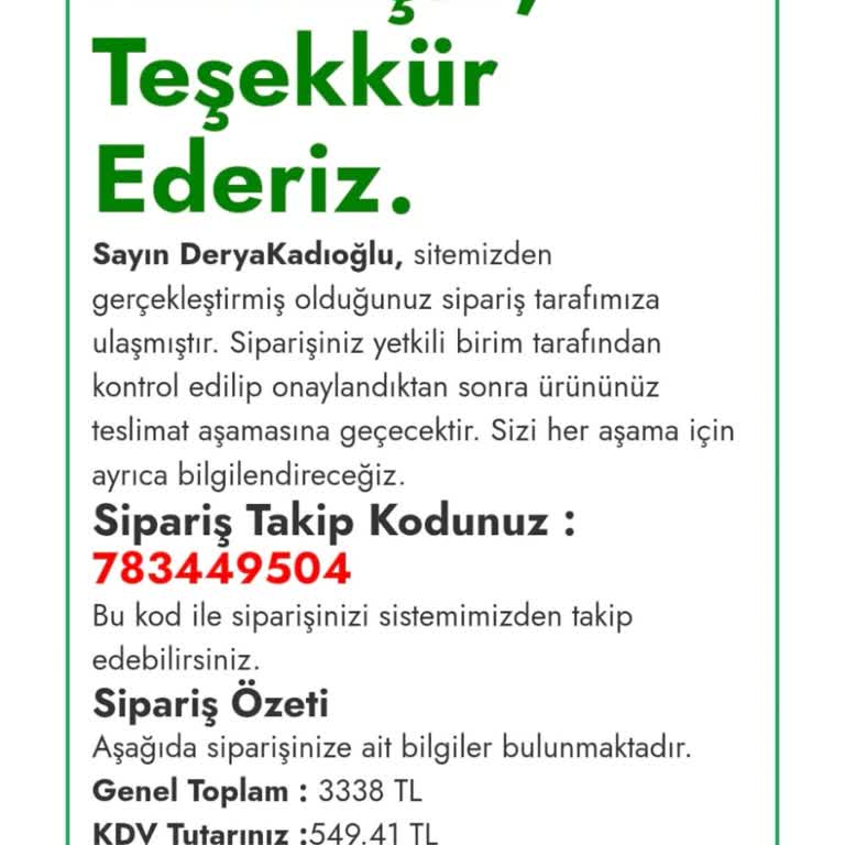 Beden Uymayan Ürünler İçin İade Ve Değişim Talebi, Firma İletişiminde Yanıt Yok