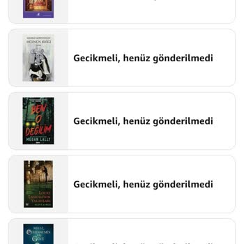 Amazon Prime Kitaplarda Sürekli Gecikme Ve Kullanılmış Ürün Sorunu