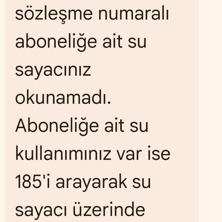 BUSKİ Sayaç Okunmadığı İçin Faturam Çıkmıyor Ve Müşteri Hizmetleri Yanıt Vermiyor