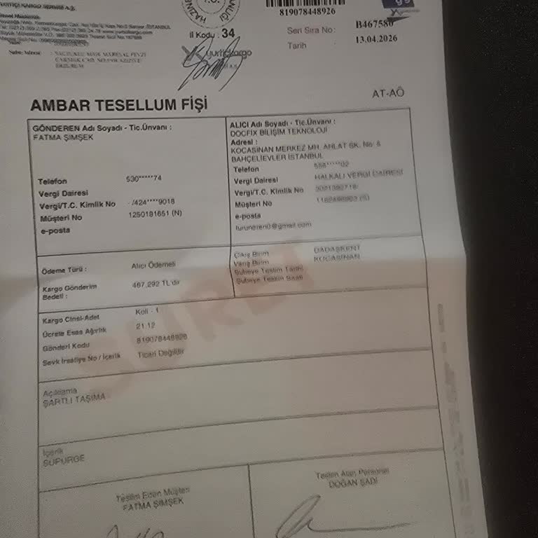 Garanti Ürünüm İçin Haksız 7.000 TL Onarım Ve 1.800 TL Kargo Ücreti Talep Edildi