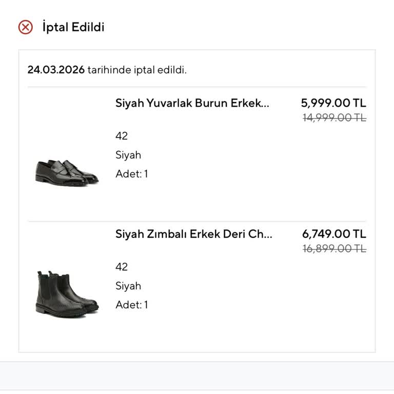 İptal Edilen 9.569 TL Siparişin İadesi 24 Gün Boyunca Gelmedi