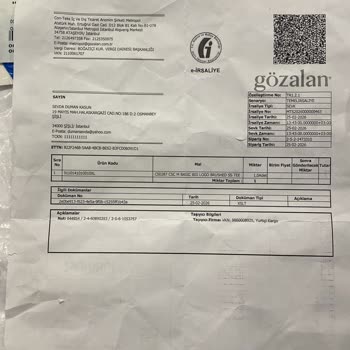 Columbia'dan Gelen Siyah Tişört Beyaz Gönderildi; Değişim Reddi Ve İade Talebi