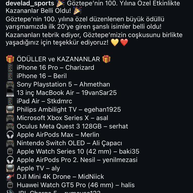 Develad Kazandığım Ödülün Bir An Önce Tarafıma Teslim Edilmesini İstiyorum