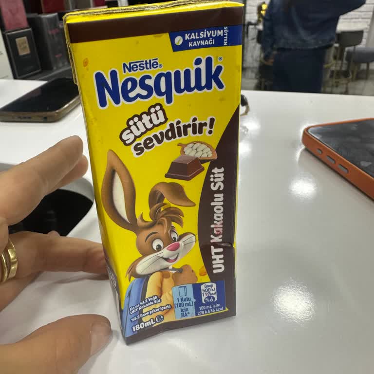 Migros'ta Bozuk Nesquik Sütü Ve İade Reddi