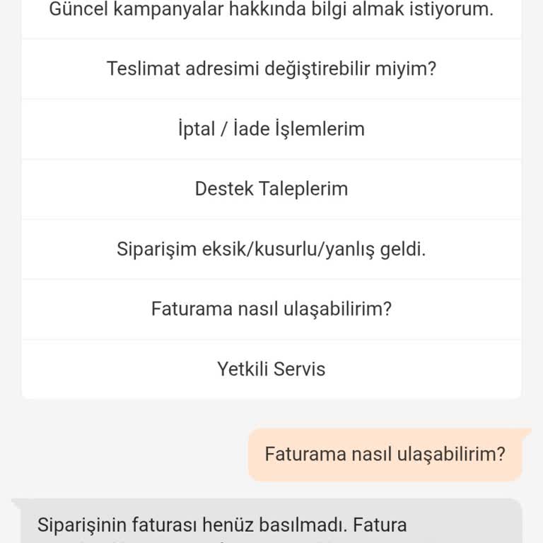 Sipariş İptalinde Çelişkili Bilgilendirme Ve Uzun Süreç Mağduriyeti