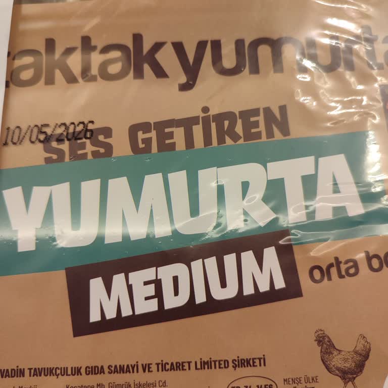 L Boy Yumurta Siparişinde Yanlış Boyut Gönderimi Ve Fiyat Farkı İadesi Talebi