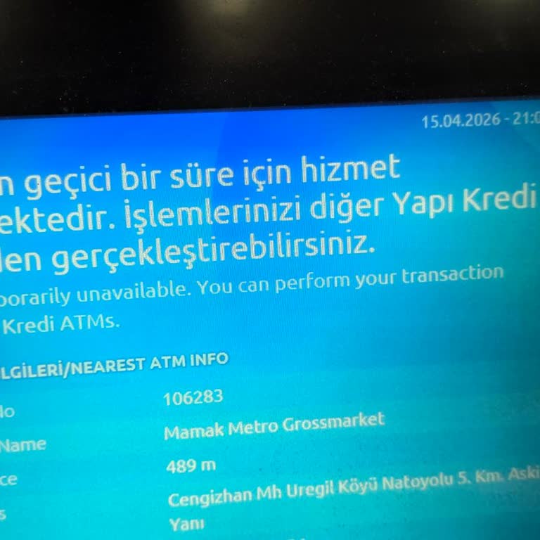 ATM'de Para Sıkışması Ve 2.000 TL İadesi Gecikmesi