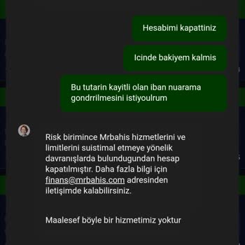 6.000 TL Bakiyem Haksız Şekilde Silindi, Hesabım Kapatıldı